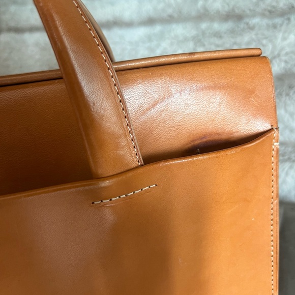 Gorgeous Tan Leather Isaac Reina Bag - Picture 2 of 11